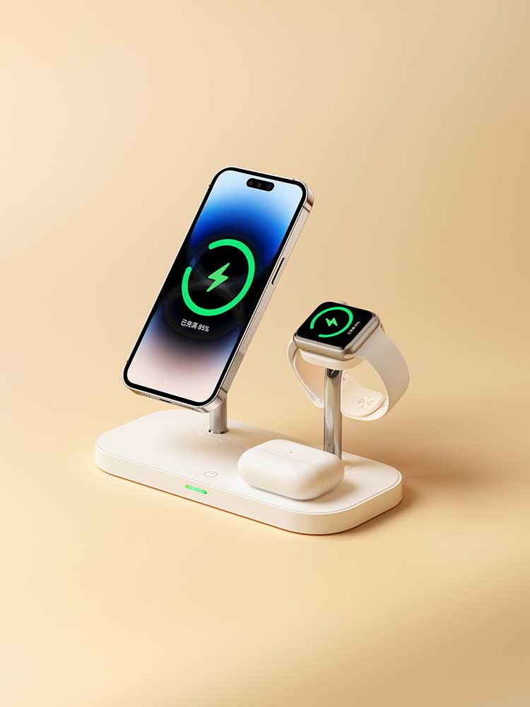 MagLight 3-in-1 charger with light