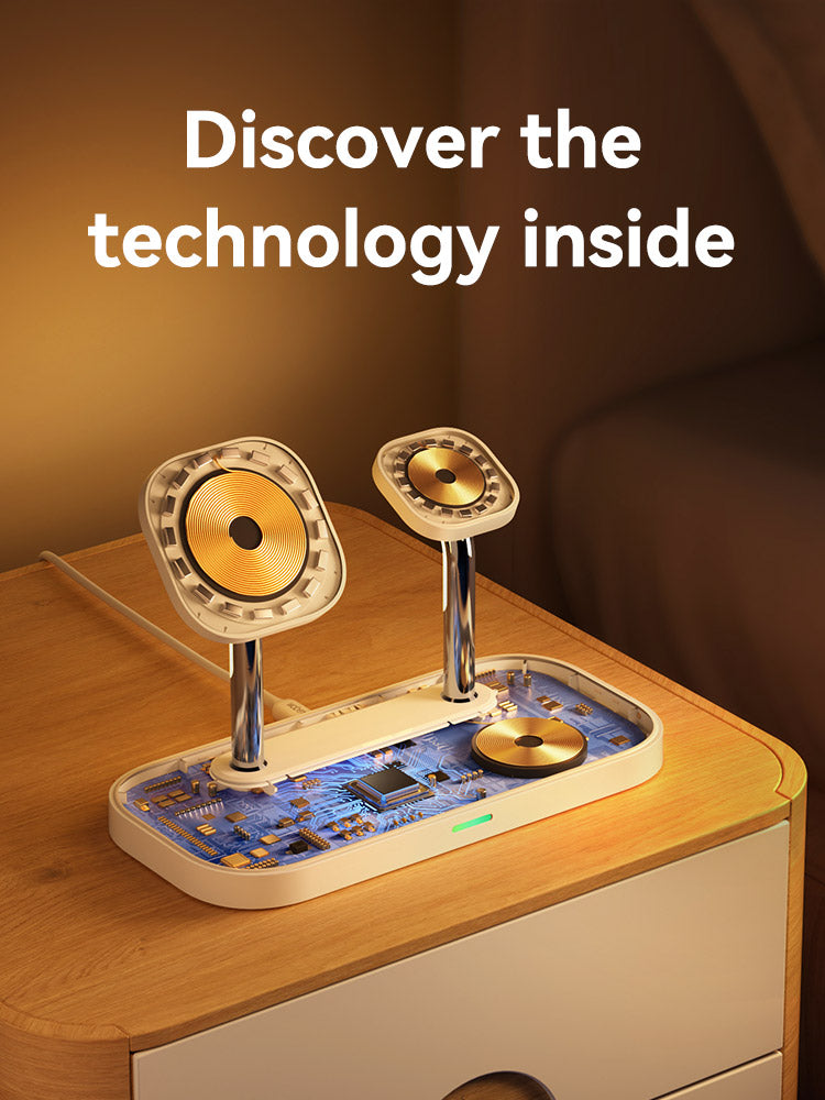 MagLight 3-in-1 charger with light
