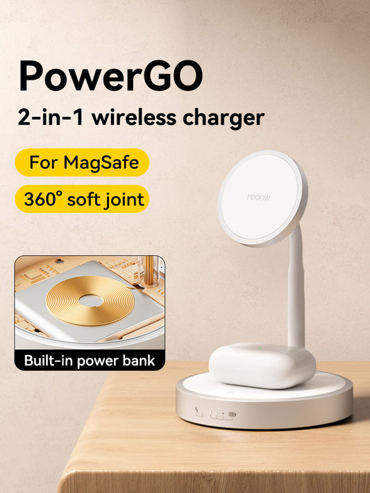 PowerGO wireless charger power bank